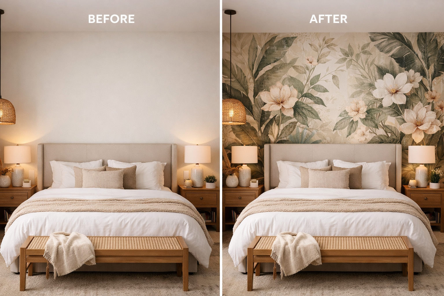 Residential Wallpaper Installation
